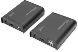 Digitus DS-55202 - HDMI KVM Extender - Verlenging tot 120 m - Zwart
