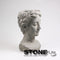 Bloempot vrouwenhoofd h49 cm Stone-LitestonE'lite