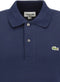 Lacoste Heren Poloshirt - Korte Mouwen - Wijd Model - Blauw - Maat 5XL