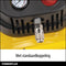 Powerplus POWX17250 - Luchtcompressor 1200W - 8 bar - 24L - Olievrij