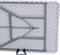 Opvouwbare Tafel 180x70x74 cm - Inklapbare Tafel met Draaghandvat en Veiligheidsslot - Wit