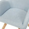 BJARN - Fauteuil - Blauw - Polyester