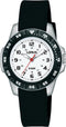 Lorus RRX53HX9 - Kinder Horloge - 10 ATM waterdicht - Zilver/zwart