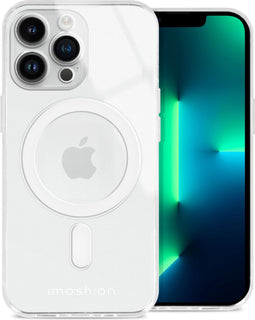 imoshion Hoesje Geschikt voor iPhone 13 Pro Hoesje Siliconen - imoshion Backcover Geschikt voor MagSafe - Transparant