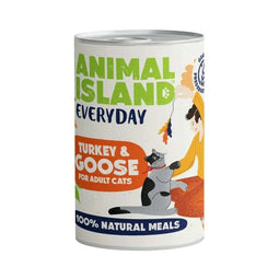 Kattenvoer ANIMAL ISLAND Turkey 400 g