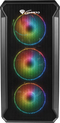 Genesis NPC-1559 - Micro ATX Midtower Case - 4x 120mm ARGB ventilatoren - Zwart