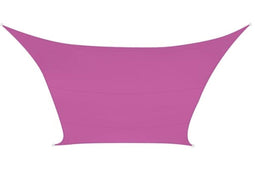 Perel Schaduwdoek - Waterafstotend - 4 x 3 m - Fuchsia