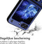 iMoshion Hoesje Geschikt voor Samsung Galaxy Z Flip 5 Hoesje - iMoshion Rugged Backcover met ring flip versie - Donkerblauw