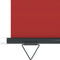 vidaXL - Balkonscherm - 165x250 - cm - rood