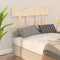 vidaXL - Hoofdbord - 103,5x3x81 - cm - massief - grenenhout