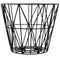 Ferm Living Wire Basket opbergmand zwart medium