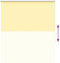 vidaXL - Rolgordijn - verduisterend - 135x175 - cm - stofbreedte - 131,6 - cm - geel