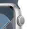 Apple Watch Series 9 - Smartwatch - GPS + Cellular 45mm - Aluminium Zilver (Blauw)