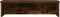 vidaXL - Keukenrek - stapelbaar - 60x15x16 - cm - bewerkt - hout - gerookt - eiken