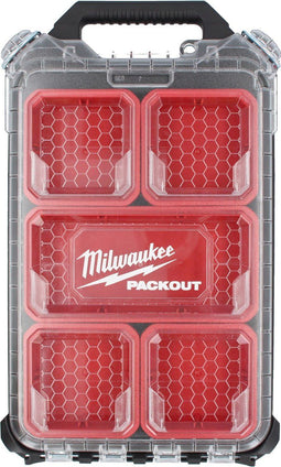 Milwaukee 4932471065 Packout Compact Slim Organizer - 250 x 380 x 65mm