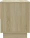 vidaXL - Nachtkastjes - 2 - st - 45x34x44 - cm - bewerkt - hout - sonoma - eikenkleurig