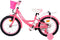 Volare Ashley Kinderfiets - Meisjes - 16 inch - Roze/Rood - Twee Handremmen