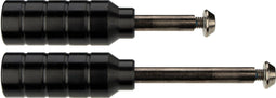 Black Dragon - Stuntstep Peg Set - Geanodiseerd Aluminium - Zwart/Zilver (2 stuks)