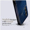 Mio by Mobilize Samsung Galaxy S25 - Backcover - MagSafe - Midnight Sparkle Blauw