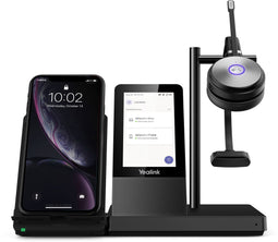 Yealink WH66 - DECT Draadloze Headset MONO - Capacitive Touchscreen - Zwart