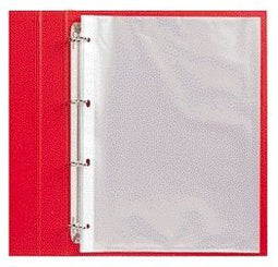 Showtas Quantore A4 4-gaats PP 0.08mm nerf 100 stuks