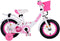 Volare Ashley Kinderfiets - Meisjes - 12 inch - Inclusief zijwieltjes - Wit