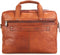 Leren Laptoptas - Shiloh - Brandy Cognac