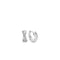 TI SENTO Dames Oorbellen - 925 zilver - Zirconia wit - 7667ZI