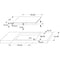 Gorenje BCSIB 737OTX - Inbouw oven - 77 liter - Inductiekookplaat GI6400BSCOT - RVS zwart
