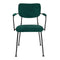 Zuiver Benson Armstoel - Groen - Set van 2