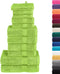 vidaXL - 12-delige - Handdoekenset - SOLUND - 600 - g/m² - groen