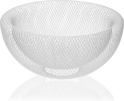 Fruitschaal Versa Wit Staal Ijzer (15 cm)