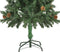 vidaXL - Kunstkerstboom - met - verlichting - en - kerstballen - 150 - cm