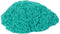 Kinetic Sand - Zandkasteel Speelkoffertje met 453 g blauwgroen origineel kinetisch zand - multifunctioneel speelvak en opbergbak - Sensorisch speelgoed