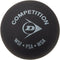 DUNLOP Competition Squash Balls (Single Spot) (Set of 3)