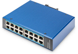 Digitus DN-651129 - Industrial Gigabit-switch - 16x 1Gbps poorten - IP40 - Temperatuurbereik -40°C tot 80°C