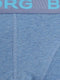 Björn Borg - 2-pack Seasonal Solids Zwart / Blauw Melange - XXL