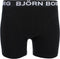 Björn Borg - 2-pack Seasonal Solids Zwart / Blauw Melange - XXL
