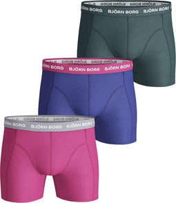 Bjorn Borg Boxershort - Maat XL - Mannen - roze/blauw/groen