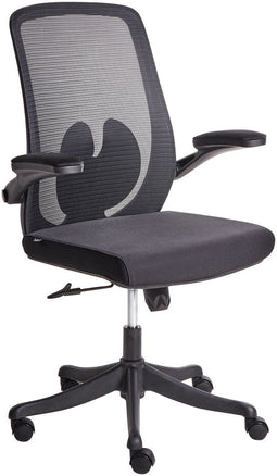 OVERLORD - Bureaustoel - Zwart - Stof