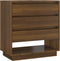 vidaXL - Dressoir - 70x41x75 - cm - bewerkt - hout - bruin - eikenkleur