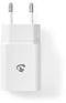 Nedis WCHAU242AWT - USB-wandlader - 2,4 A snel opladen - Wit