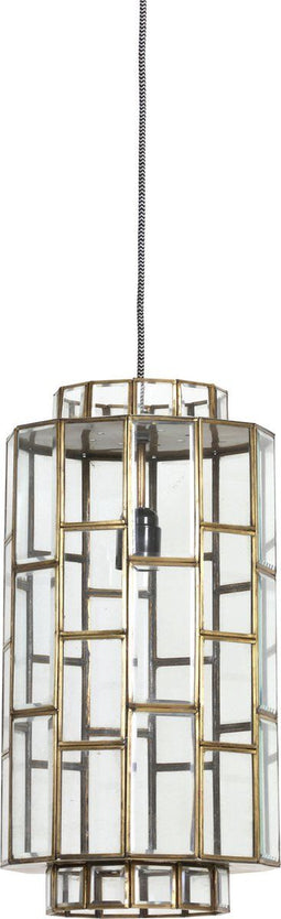 Light & Living Hanglamp SØSTRENE - Antiek-Brons + Glas