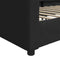 vidaXL - Slaapbank - 80x200 - cm - stof - zwart