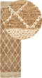 ZORAVA - Laagpolig vloerkleed - Beige - 80 x 300 cm - Jute
