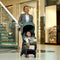Lionelo Bess - Ultra compacte Buggy - Lichtgewicht (7,5 kg) - Automatisch inklapbaar - XXL Kap met UPF 50+ - Beige