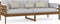 vidaXL - Slaapbank - massief - grenenhout - honingbruin - 80x200 - cm