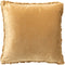 Dutch Decor CATO - Kussenhoes 45x45 cm – getuft - heerlijk zacht – met teddy krullen – Affogato – beige - met rits