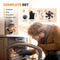 Vulpes Goods® Tech - Houtkachel Ventilator PRO - 20% meer efficiëntie - Premium black