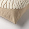 Dutch Decor MORGAN - Sierkussen 45x45 cm - Irish Cream - beige - Inclusief binnenkussen
